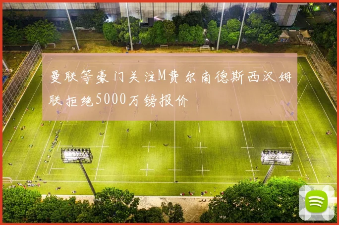 曼联等豪门关注M费尔南德斯西汉姆联拒绝5000万镑报价